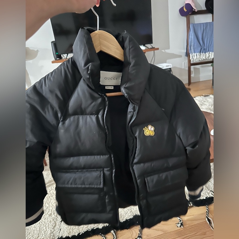 Gucci puffer jacket youth small